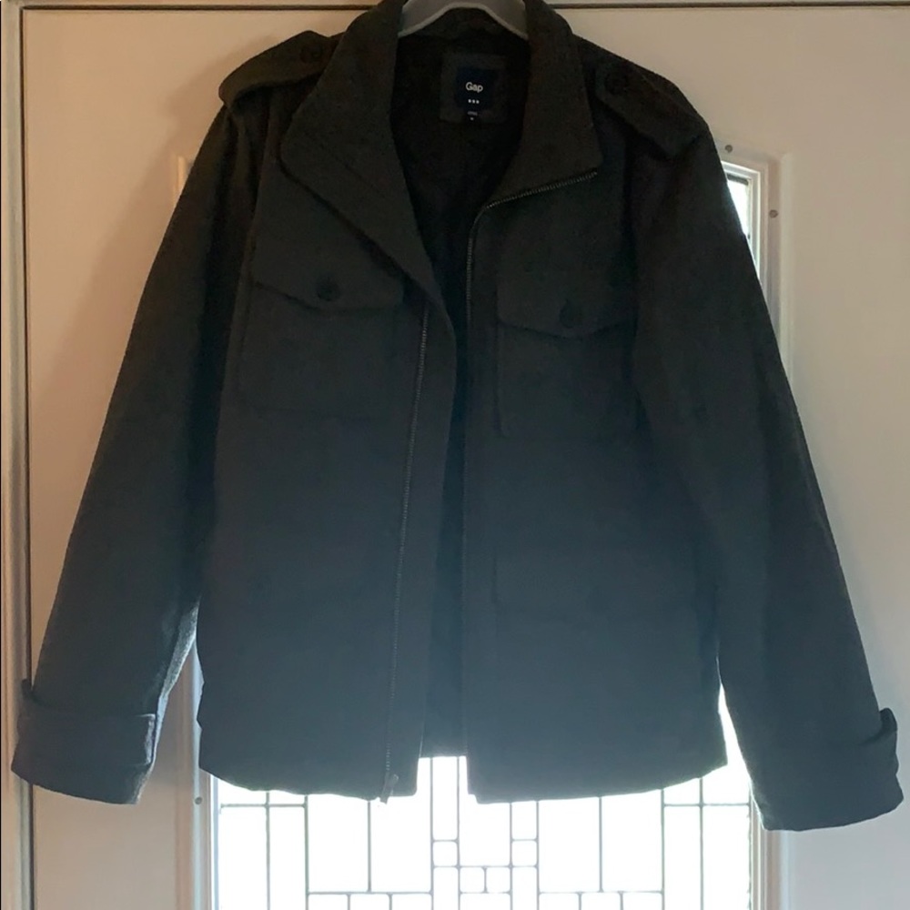 Men’s wool utility jacket